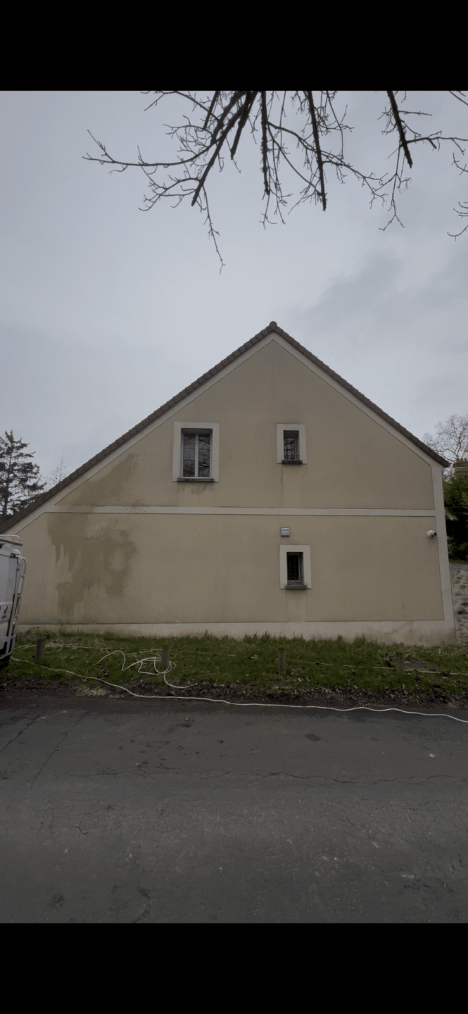 Traitement façade Concarneau avant après (1)